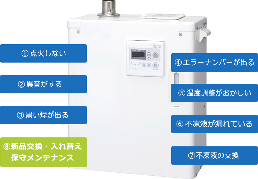 札幌で暖房ボイラーの修理や交換 株式会社クリアリンク