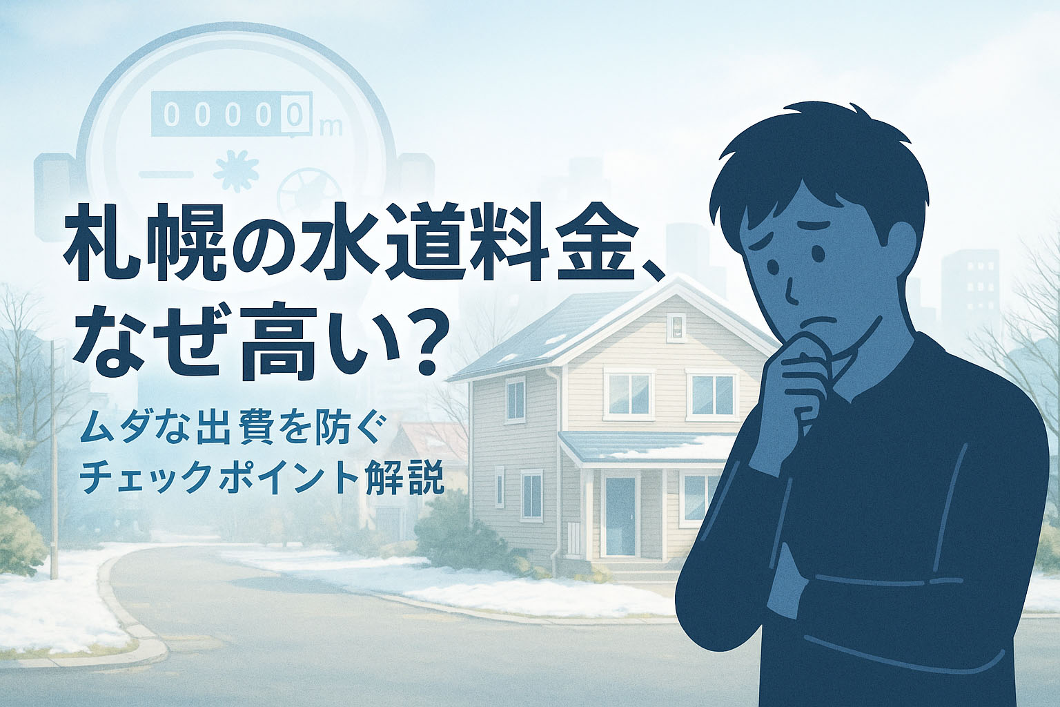 【札幌 水道料金が高くなった？】原因・対策・水漏れの見抜き方をプロが徹底解説！