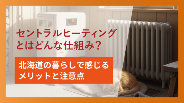 セントラルヒーティングとはどんな仕組み？北海道の暮らしで感じるメリットと注意点